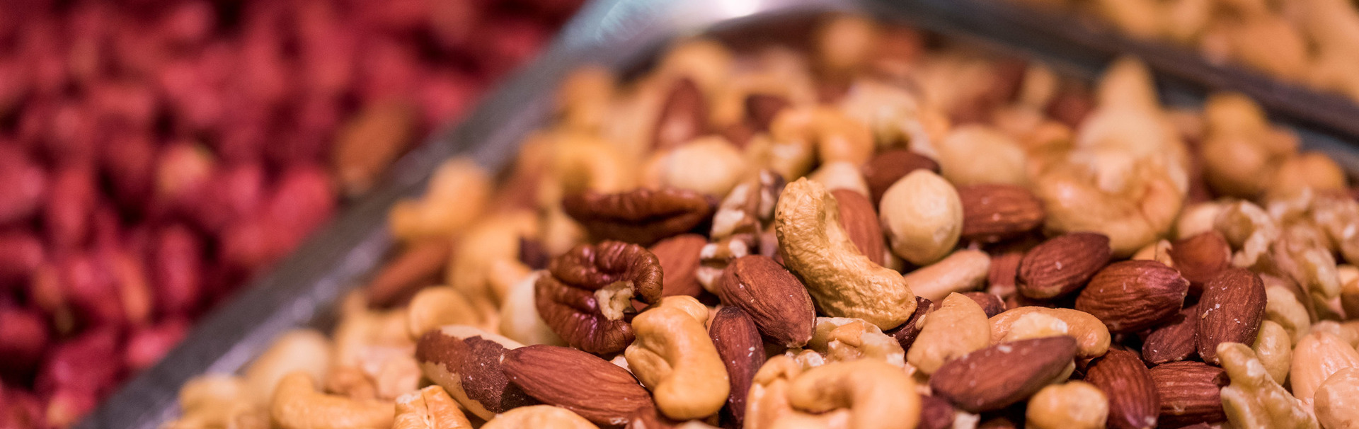 Freshly roasted nuts. Every single day.